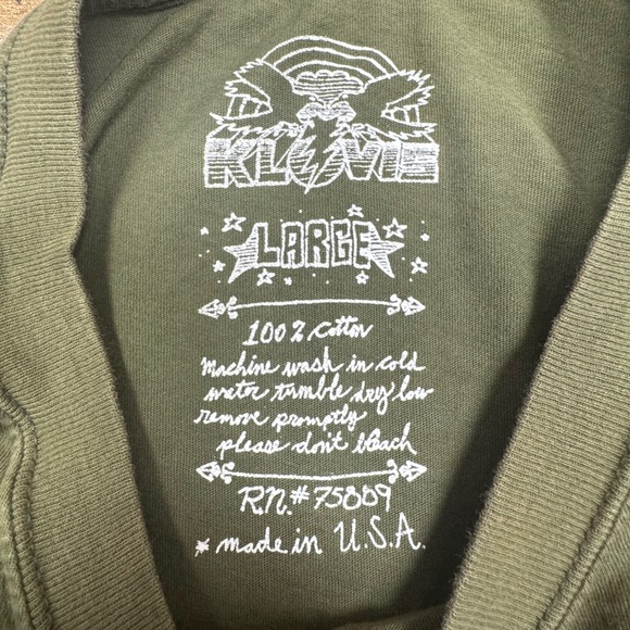 XLARGE Mens Graphic T Shirt Owl Vintage Style Short‎ Sleeve Green Large - Picture 4 of 8